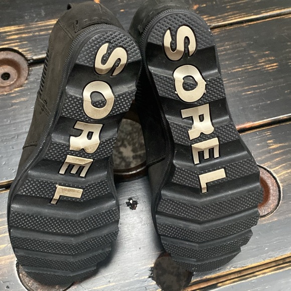 Sorel Joan of Arc Wedge Ankle Boots in Army Green - Size 6.5 - Picture 8 of 9